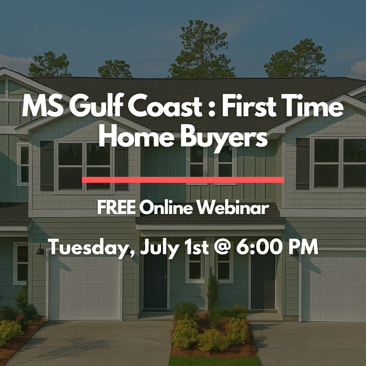 First Time Home Buyer's Webinar - Avoid these Top 5 HUGE Mistakes that could cost you $1,000's!