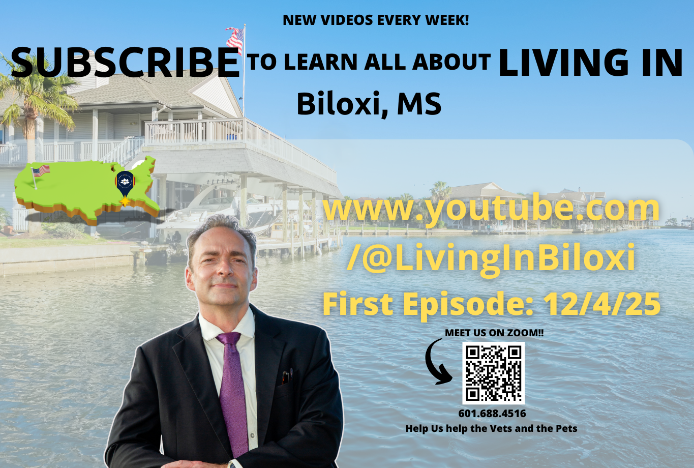Mississippi Realtor Launches “Living in Biloxi” YouTube Channel to Showcase the Gulf Coast Lifestyle to Out-of-State Buyers